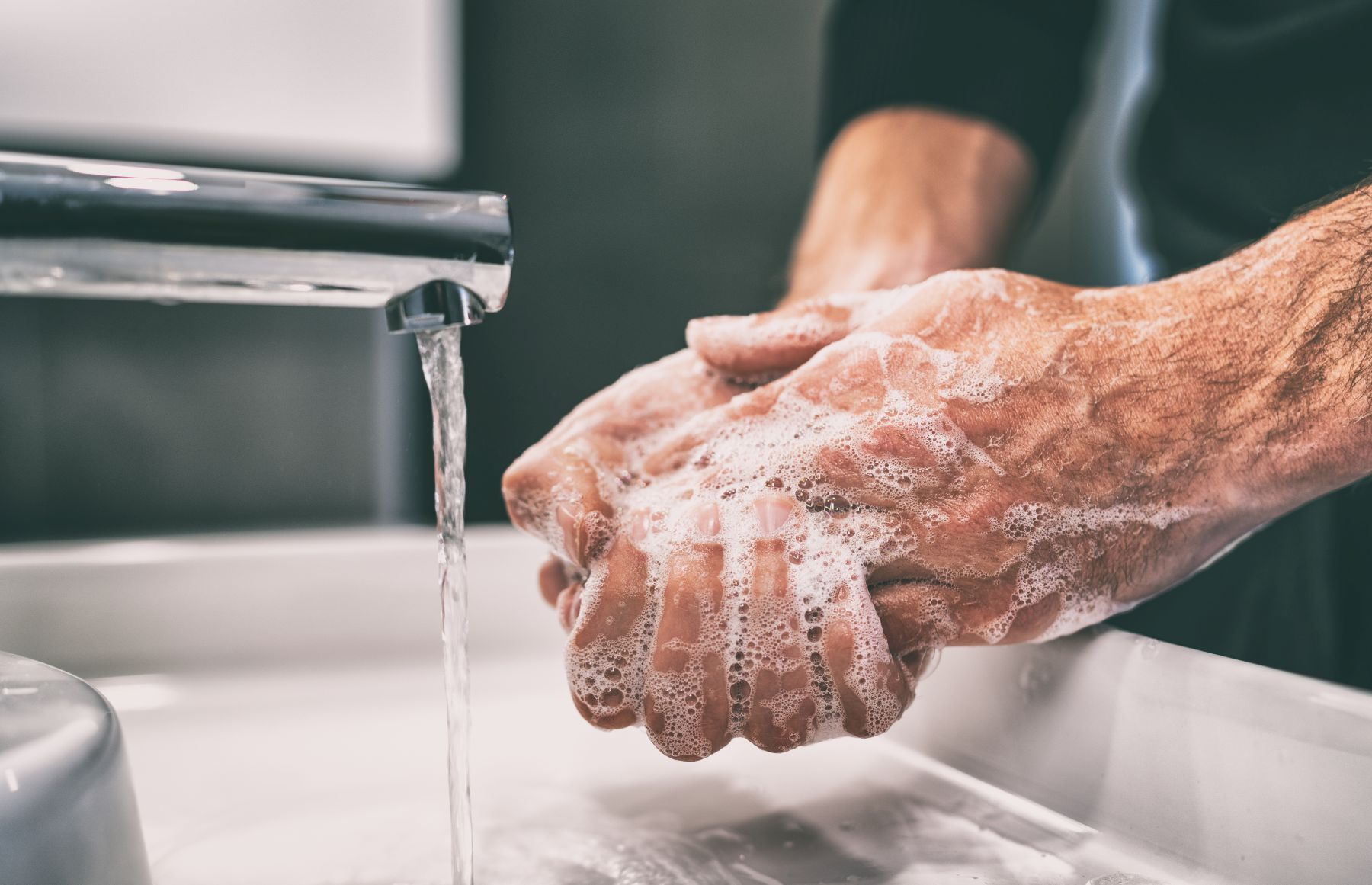 Håndhygiene er viktig for å hindre smitte.